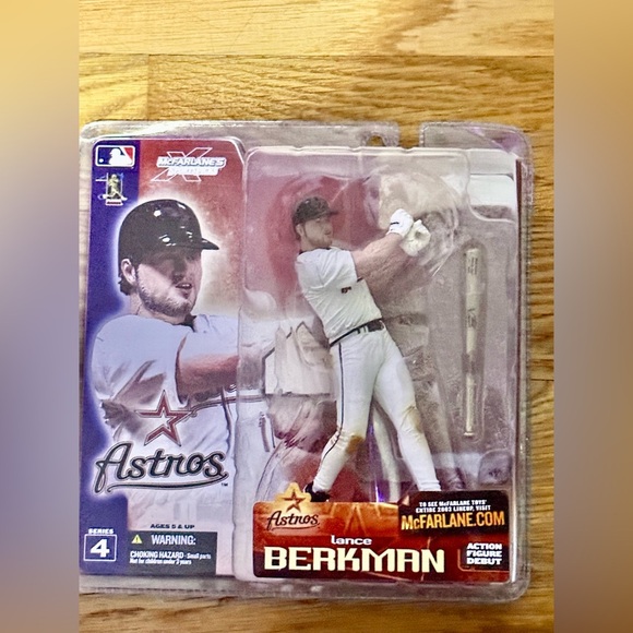 McFarlane Toys Other - New 2003 MLB Astors Lance Berkman Figure​